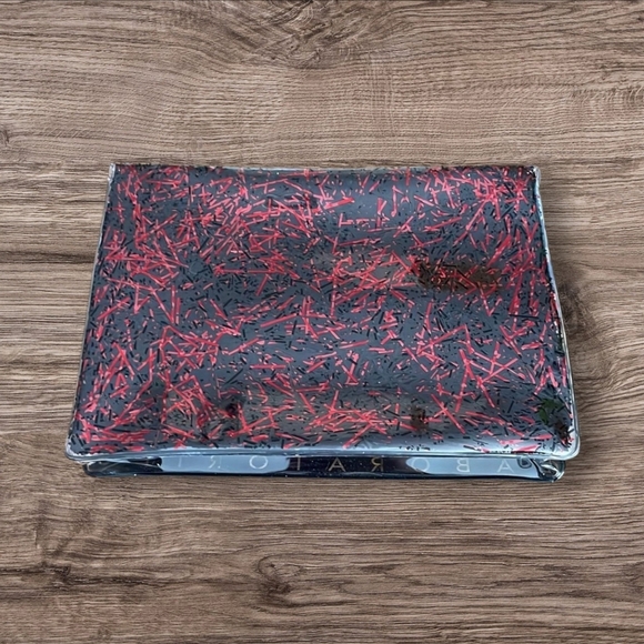 🩷 3/$15 Haus Laboratories Black and Red Cosmetics Bag, Like New! - Picture 2 of 2